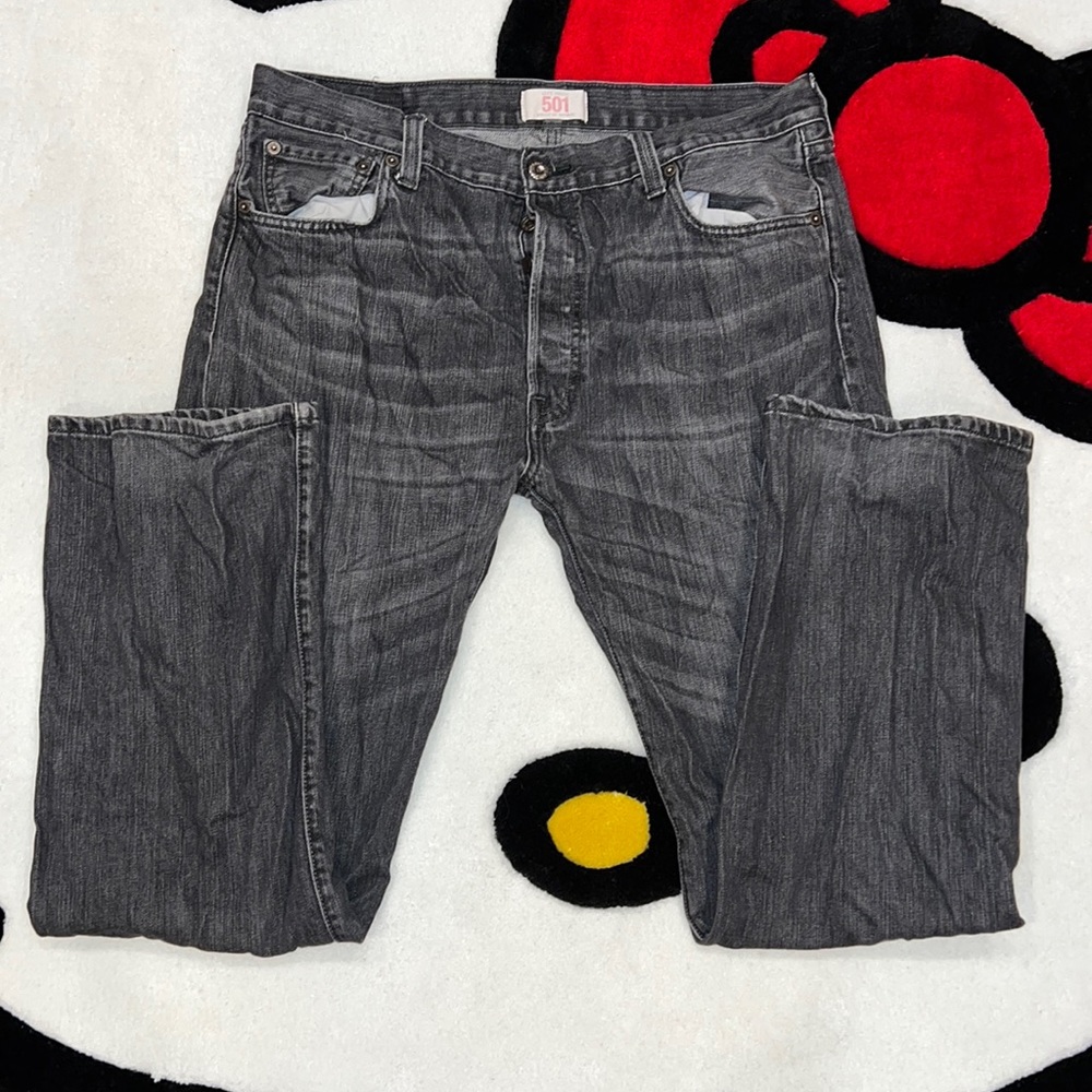 Men’s Levi’s 501 Straight Leg Button Fly 36 x 32